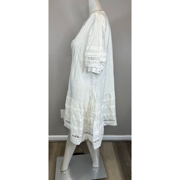 Cinq à Sept Corianna Belted Cotton Poplin Minidress US 12 $345 - Picture 5 of 10